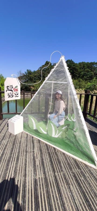 樟樹步道-包種茶茶包意像地標