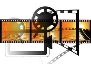 projector, movie projector, cinema