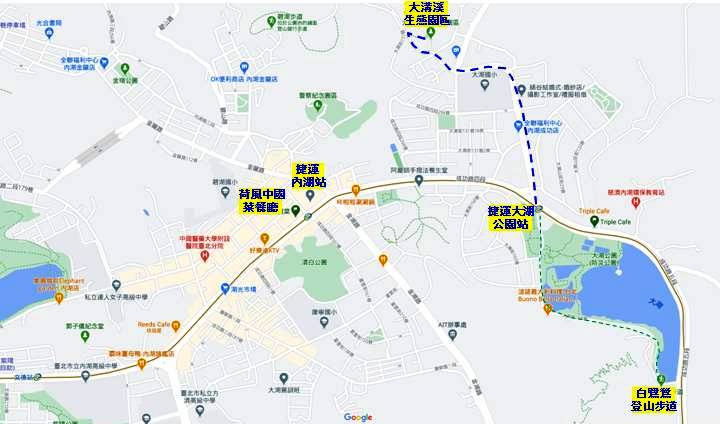 會員(代表)大會會議及健行地圖